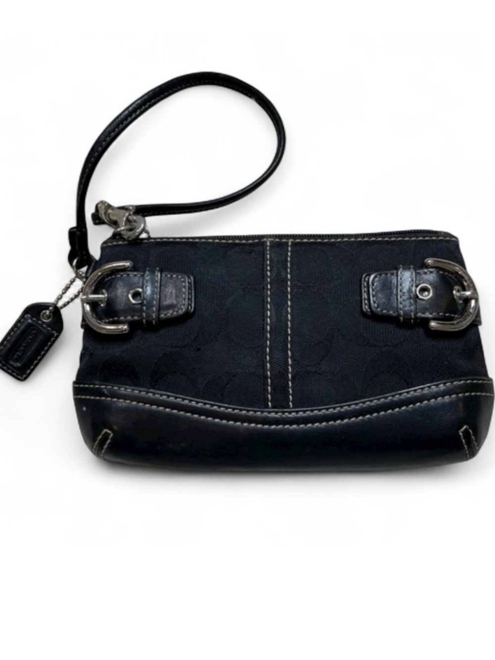 Coach Monogram Wristlet